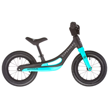 SERIOUS SUPERHERO PB Magnesium Balance Bicycle Black/Blue 2021 0